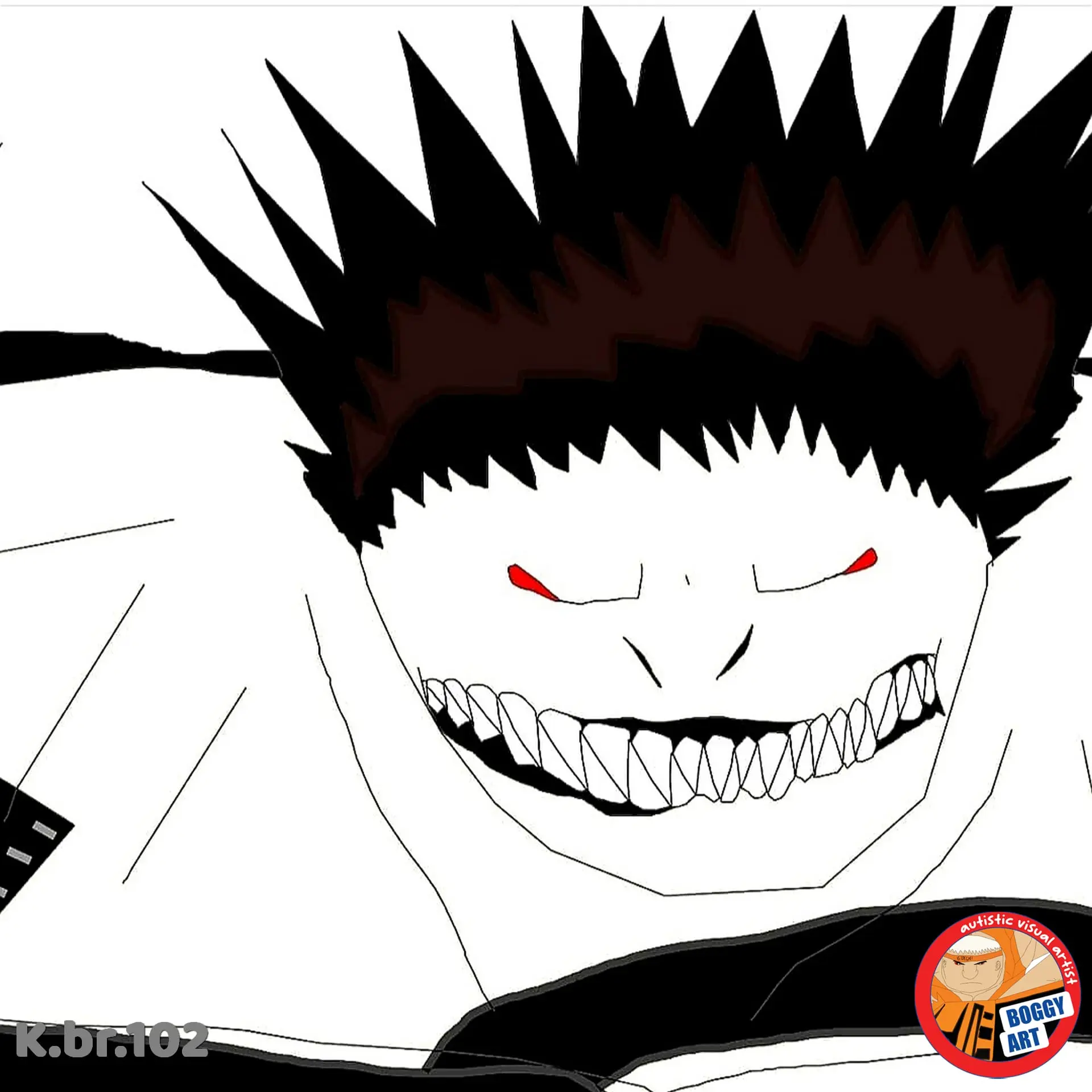 Untitled artwork, catalogue no. 102, by Bogdan Jovanović