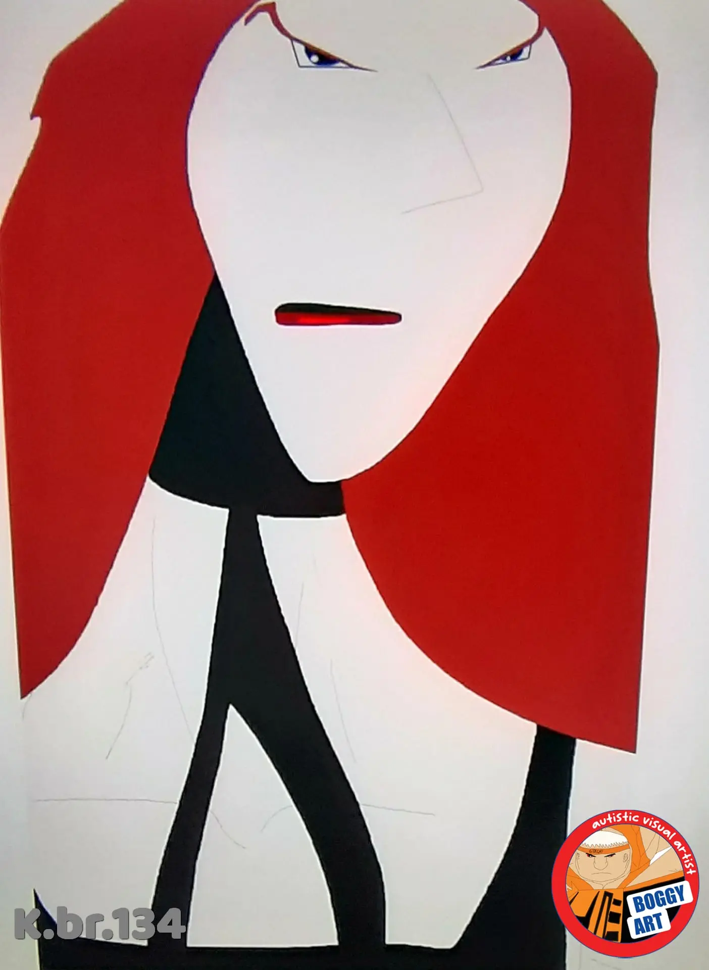 Untitled artwork, catalogue no. 134, by Bogdan Jovanović