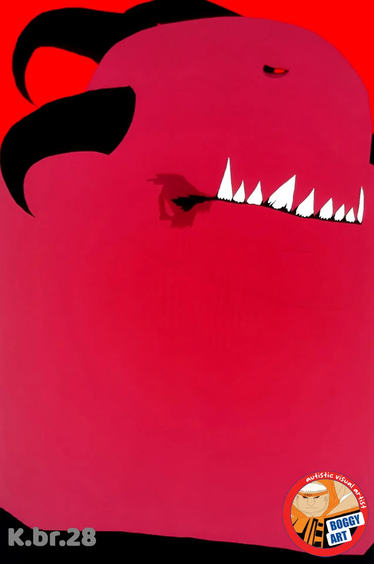 Untitled artwork, catalogue no. 28, by Bogdan Jovanović