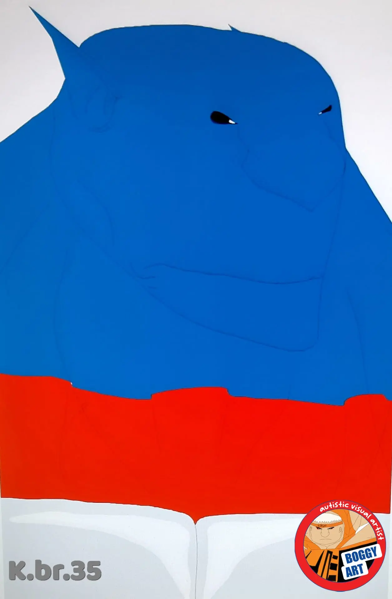 Untitled artwork, catalogue no. 35, by Bogdan Jovanović
