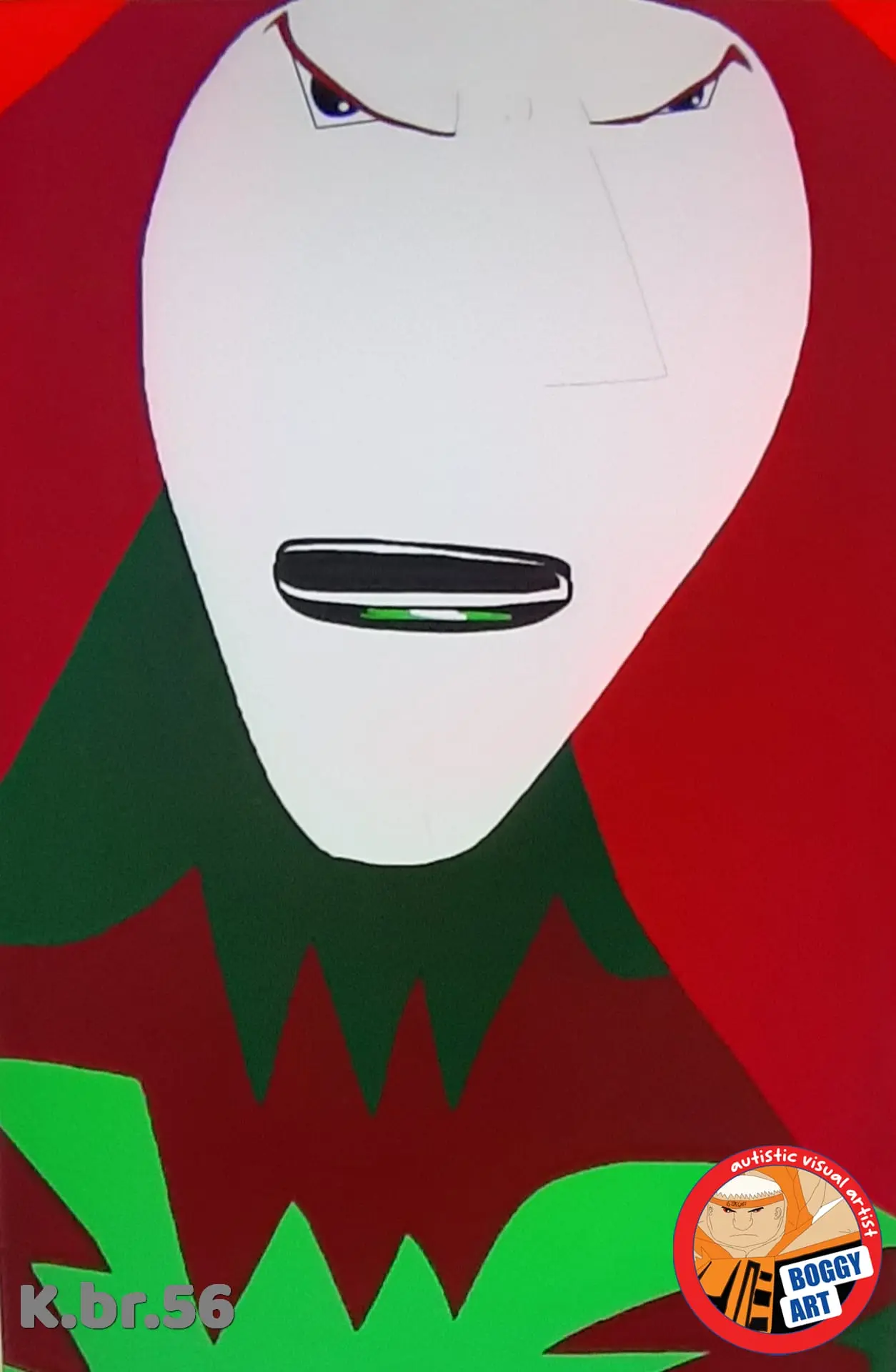 Untitled artwork, catalogue no. 56, by Bogdan Jovanović
