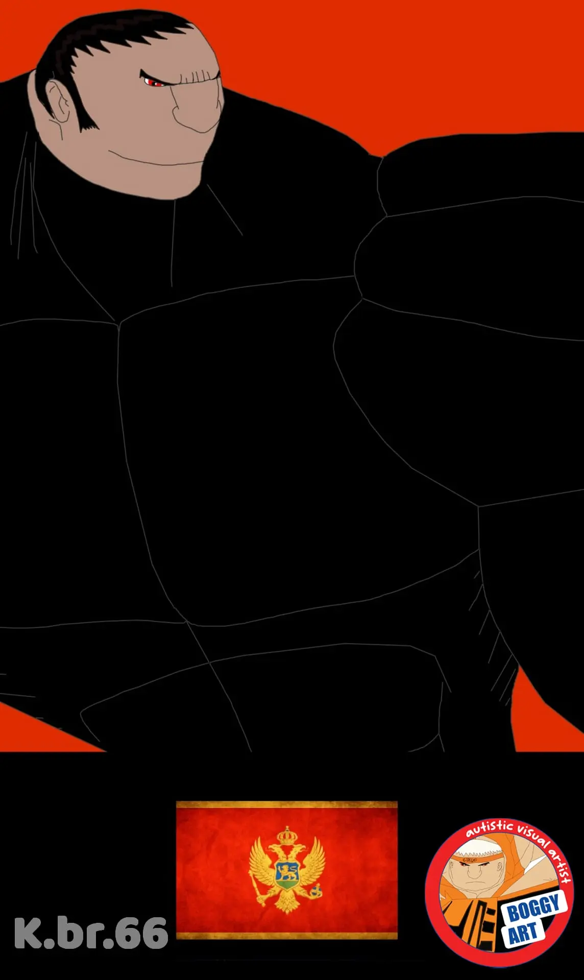 Untitled artwork, catalogue no. 66, by Bogdan Jovanović