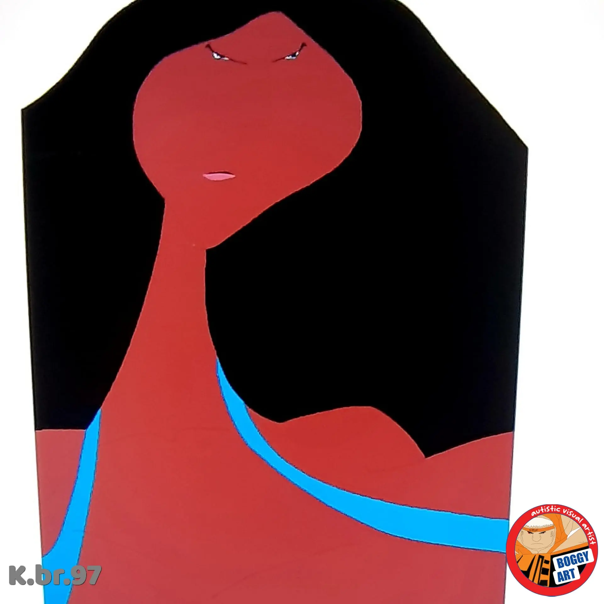 Untitled artwork, catalogue no. 97, by Bogdan Jovanović