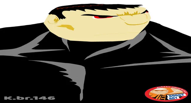 Artwork titled Mister by Bogdan Jovanovic - a character illustration